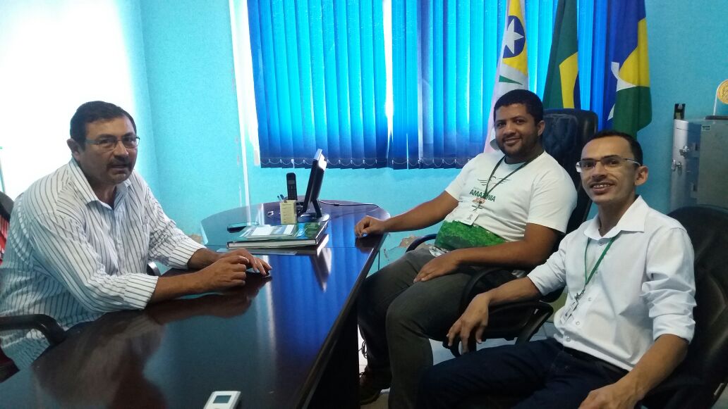 Reunião na Câmara Municipal com a Equipe do Banco da Amazônia