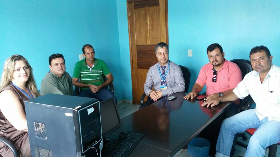 Reunião com o Gerente e equipe da Caixa Econômica Federal 